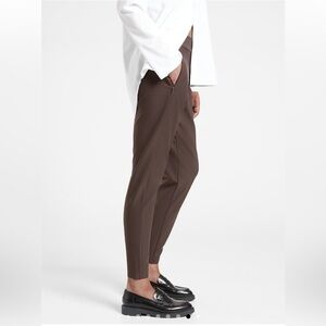 Athleta Stellar Trouser Pant in Brown, size 8 Tall